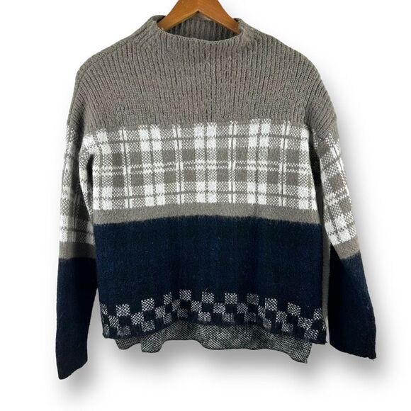 Silence + Noise mock turtleneck wool sweater size XS/S - Picture 1 of 9